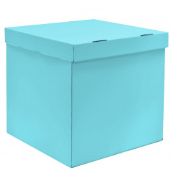 Коробка для воздушных шаров Тиффани, Перламутр, 60*60*60 см, 1 шт.