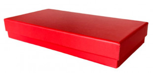 Коробка подарочная Красный, 23*12*4 см, 1 шт.