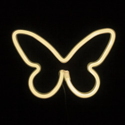 Световая фигура Бабочка, 16*22,5 см. Теплый белый, 1 шт.