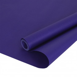 Упаковочная бумага, Крафт (0,5*8,23 м) Фиолетовый, 2 ст, 1 шт.