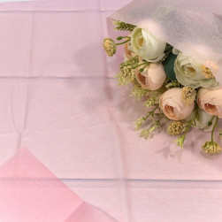 Упаковочная бумага, Тишью (0,5*0,65 м) Светло-розовый, 10 шт.