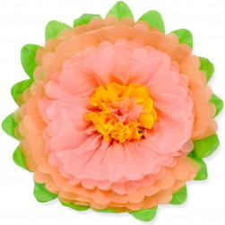Цветок, Персиковый/Розовый (20''/51 см) 1 шт.
