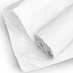 Упаковочная жатая бумага (0,5*5 м) Пергамин, Белый, 2 ст, 1 шт.