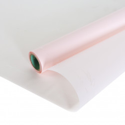 Упаковочная матовая пленка (0,6*10 м) Elegance, Теплый розовый, Градиент, 1 шт.