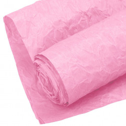 Упаковочная жатая бумага (0,7*5 м) Эколюкс, Светло-розовый, 1 шт.