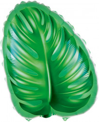 Шар (20''/51 см) Фигура, Пальмовый лист, Зеленый, 1 шт.
