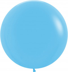 Шар (30''/76 см) Голубой (040), пастель, 1 шт.