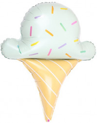 Шар (30''/76 см) Фигура, Мятное мороженое, 1 шт.