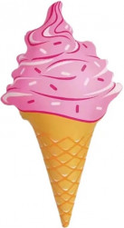 Шар (31''/79 см) Фигура, Мороженое, Вафельный рожок, Розовый, 1 шт.