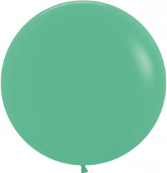 Шар (30''/76 см) Зеленый (030), пастель, 1 шт.