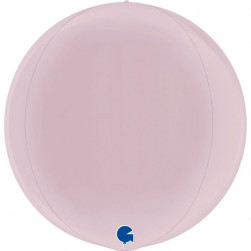 Шар 3D (18''/46 см) Сфера, Розовый, 1 шт.