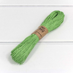 Шнур бумажный (0,15 см*50 м) Зеленый, 1 шт.