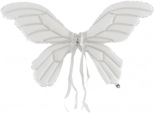 Шар Крылья (36''/91 см) Бабочка, Белый, 1 шт.