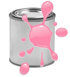 Краска для печати на воздушных шарах, Розовый, Флуор, 870 мл.