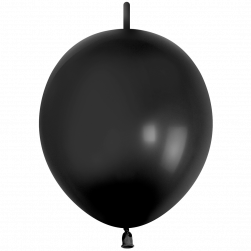 Линколун (12''/30 см) Черный (S18/150), пастель, 50 шт.