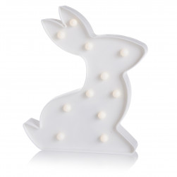 Световая фигура Кролик, 18*24 см. Белый, 1 шт.