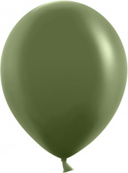 Шар (10''/25 см) Оливковый, пастель, 100 шт.