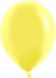 Шар (12''/30 см) Желтый, пастель, 100 шт.