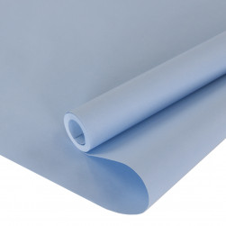 Упаковочная бумага, Крафт (0,5*8,23 м) Пыльно-голубой, 2 ст, 1 шт.