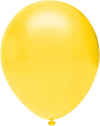 Шар (12''/30 см) Желтый (802), пастель, 50 шт.
