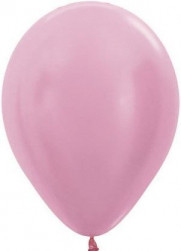Шар (10''/25 см) Розовый (409), перламутр, 100 шт.