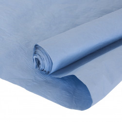 Упаковочная жатая бумага (0,5*5 м) Пергамин, Пыльно-голубой, 2 ст, 1 шт.