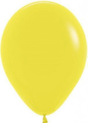 Шар (12''/30 см) Желтый (020), пастель, 50 шт.
