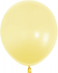Шар (10''/25 см) Светло-желтый (H2/720), макарунс, 100 шт.