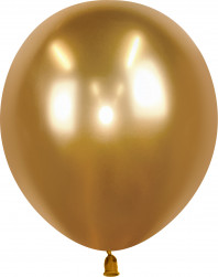 Шар (12''/30 см) Золото (K1/800), хром, 50 шт.