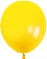 Шар (12''/30 см) Желтый (S55/070), пастель, 100 шт.