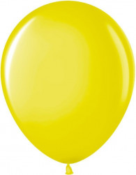 Шар (10''/25 см) Желтый (210), пастель, 100 шт.