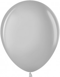 Шар (12''/30 см) Серебро (801), металлик, 50 шт.