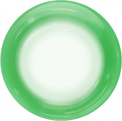 Шар (18''/46 см) Deco Bubble, Зеленый спектр, Прозрачный, Кристалл, 1 шт. в уп.