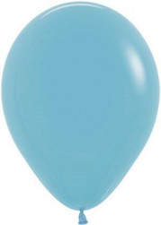 Шар (12''/30 см) Синяя бирюза (038), пастель, 50 шт.