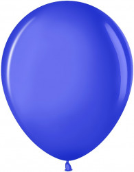 Шар (12''/30 см) Синий (250), пастель, 50 шт.