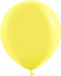 Шар (18''/46 см) Желтый, пастель, 25 шт.