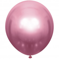 Шар (18''/46 см) Розовый (508), хром, 6 шт.
