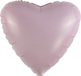 Шар (19''/48 см) Сердце, Фламинго, 1 шт.