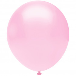 Шар (18''/46 см) Розовый (808), пастель, 25 шт.
