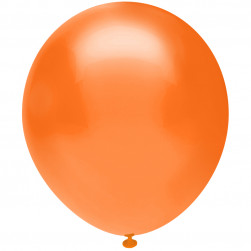 Шар (18''/46 см) Оранжевый (816), пастель, 25 шт.