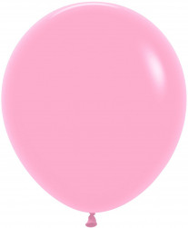 Шар (18''/46 см) Розовый (009), пастель, 25 шт.