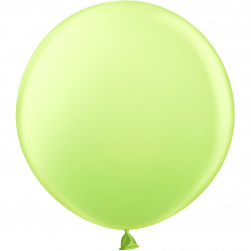 Шар (36''/91 см) Светло-зеленый, пастель, 10 шт.