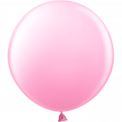 Шар (36''/91 см) Розовый, пастель, 3 шт.
