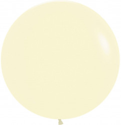 Шар (36''/91 см) Светло-желтый (620), макарунс, 2 шт.