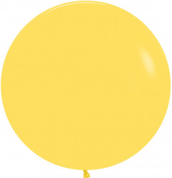 Шар (36''/91 см) Желтый (020), пастель, 2 шт.
