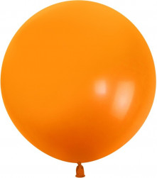 Шар (36''/91 см) Оранжевый (S9/050), пастель, 1 шт.