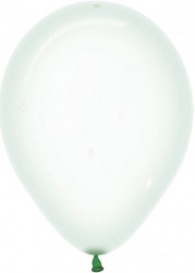Шар (5''/13 см) Макарунс, Хрустально-зеленый (331), кристалл, 100 шт.