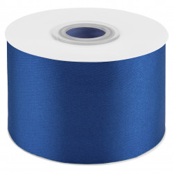 Лента атласная (5 см*22,85 м) Синий, 1 шт.