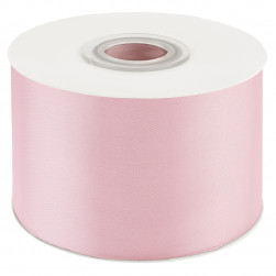 Лента атласная (5 см*22,85 м) Нежно-розовый, 1 шт.
