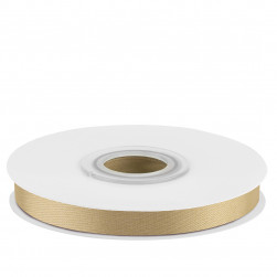 Лента атласная (0,7 см*22,85 м) Золото, 1 шт.